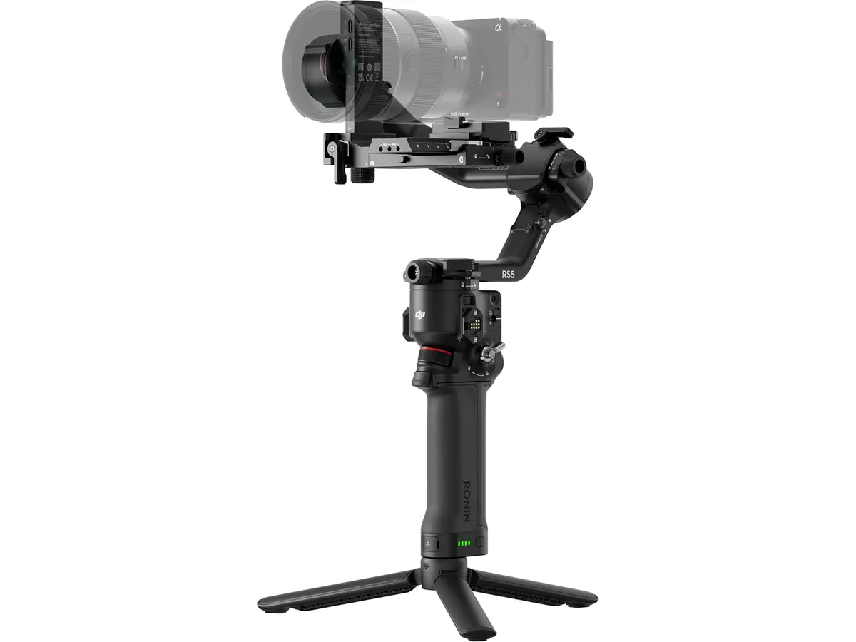 DJI RS 5 Combo: el gimbal de 3 ejes ideal para creadores