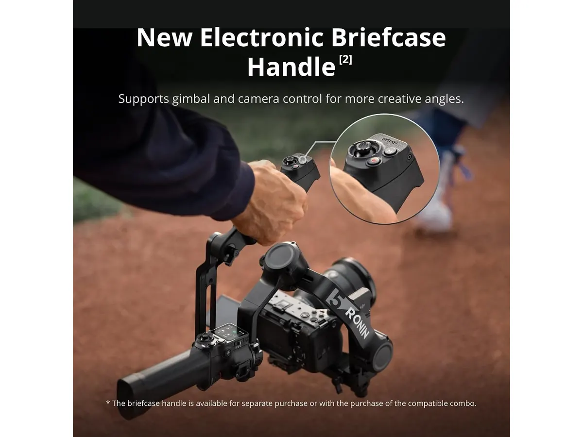 DJI RS 5 Combo: el gimbal de 3 ejes ideal para creadores