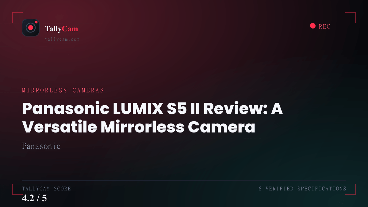 Panasonic LUMIX S5 II