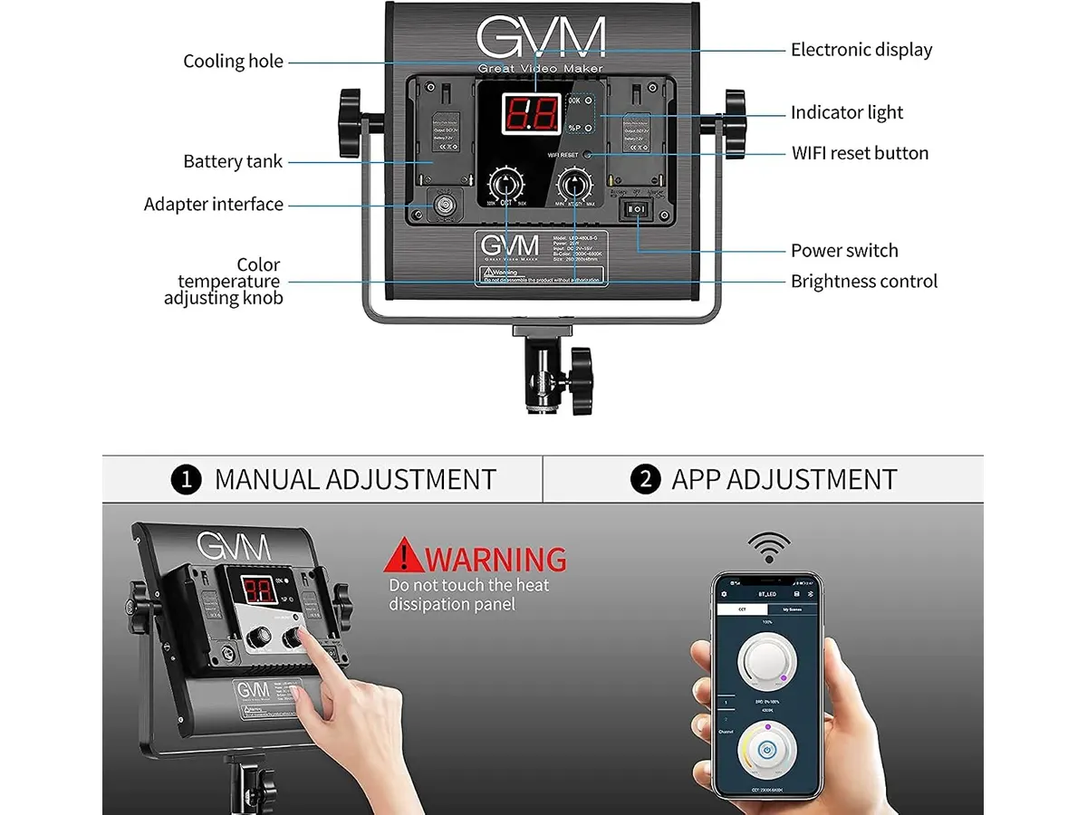 GVM 3-Pack LED Video Lighting Kit: Análisis Completo