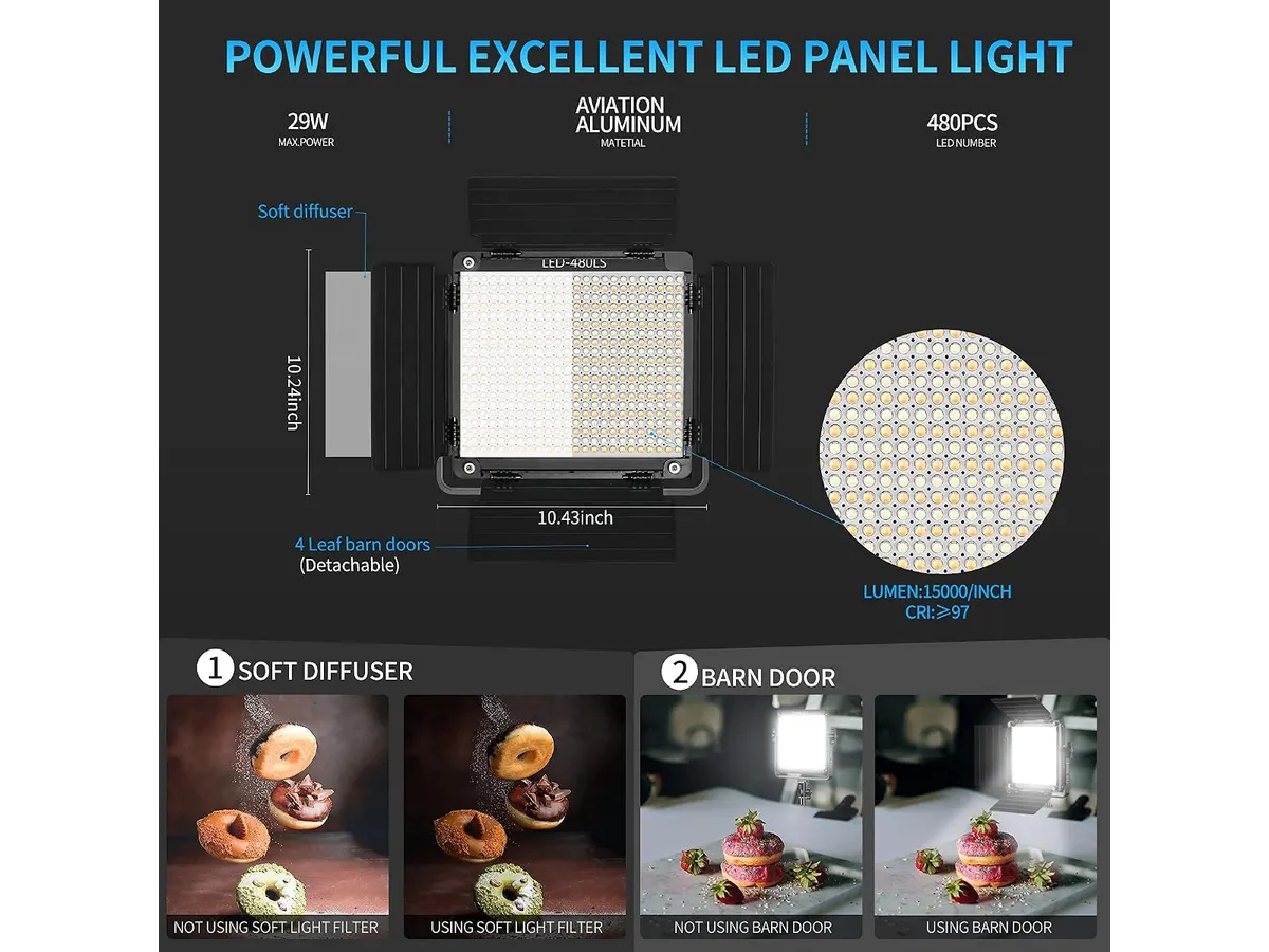 GVM 3-Pack LED Video Lighting Kit: Análisis Completo