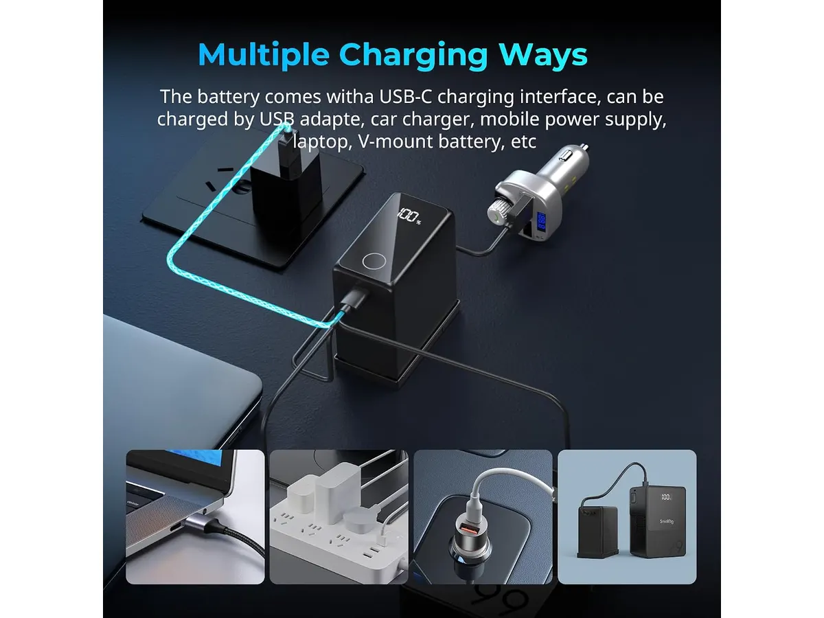 Revisión de la batería SMALLRIG NP-F970 USB-C