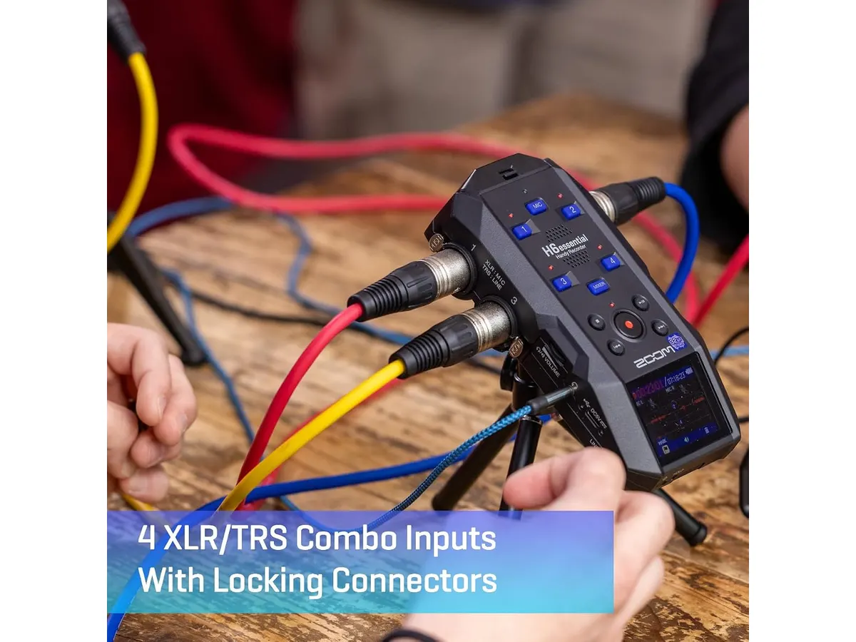 Revisión de la grabadora Zoom H6essential para audio profesional