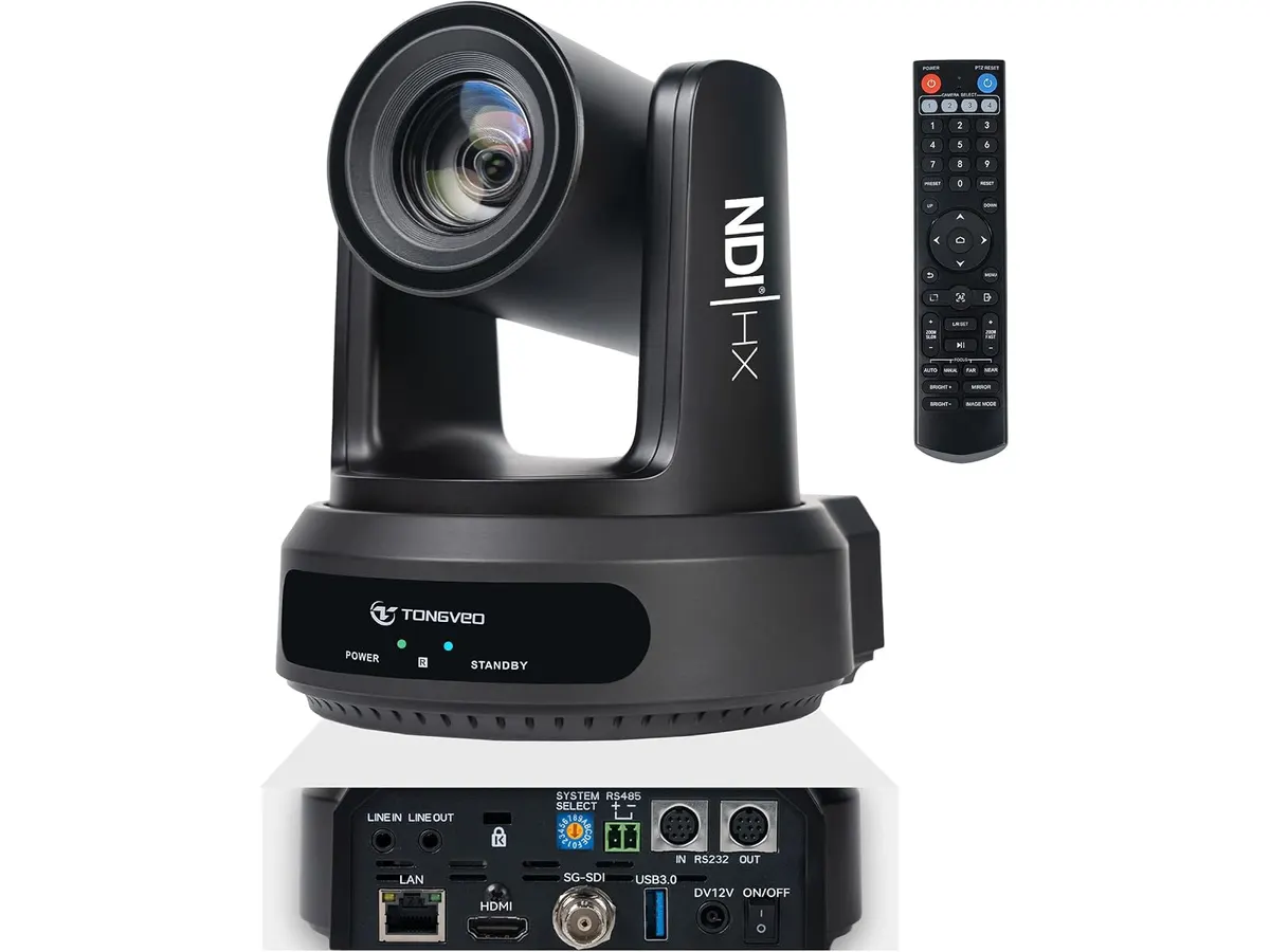 TONGVEO 4K PTZ Review: Reliable NDI Streaming for Pros