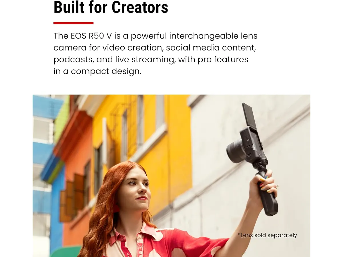 Canon EOS R50 V Review: A Dedicated Tool for Solo Creators