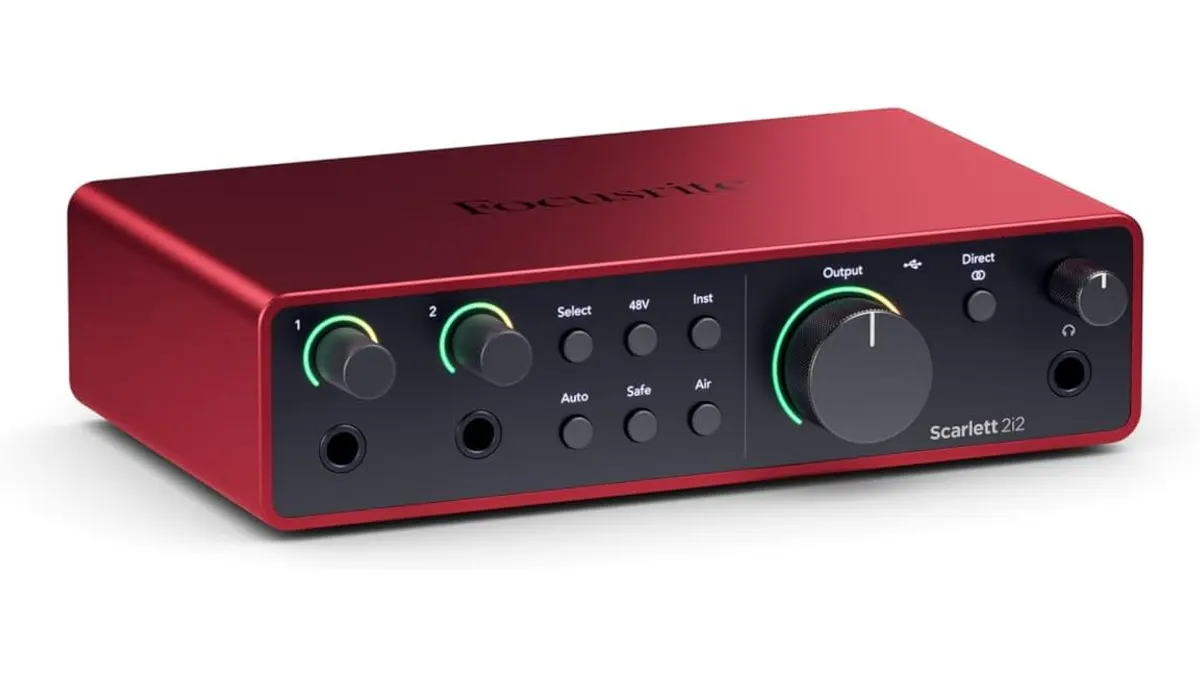 Focusrite Scarlett 2i2 4th Gen: Análisis y Rendimiento Real