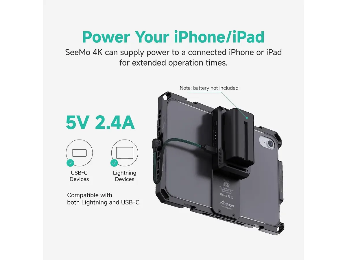 Accsoon SeeMo 4K Review: Turning Your iPhone Into a Field Monitor