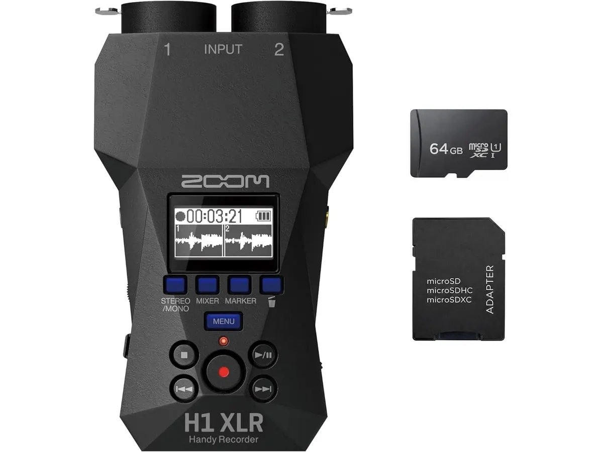 Zoom H1 XLR Review: Compact 32-Bit Float Audio Recording