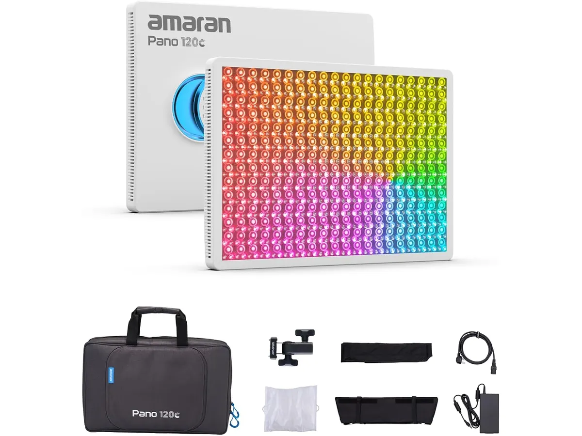 Análisis del Amaran Pano 60c 2-Light Kit: Versatilidad y Potencia